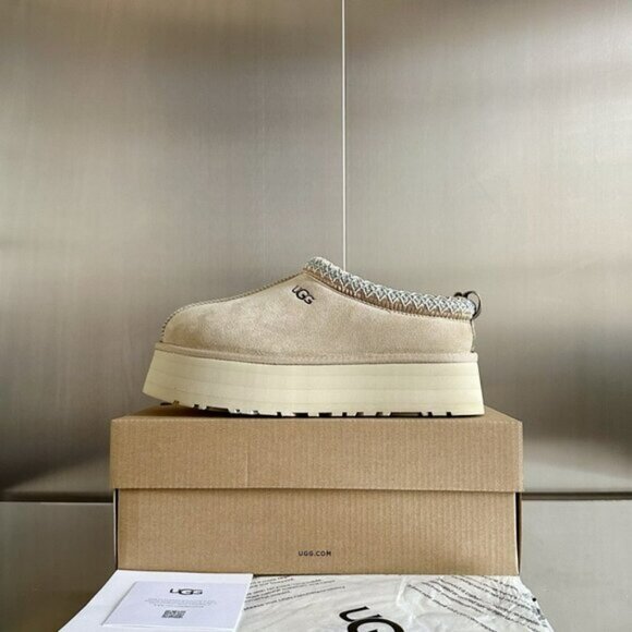 UGG Tasman Slippers Mustard Seed Womens - Picture 6 of 9